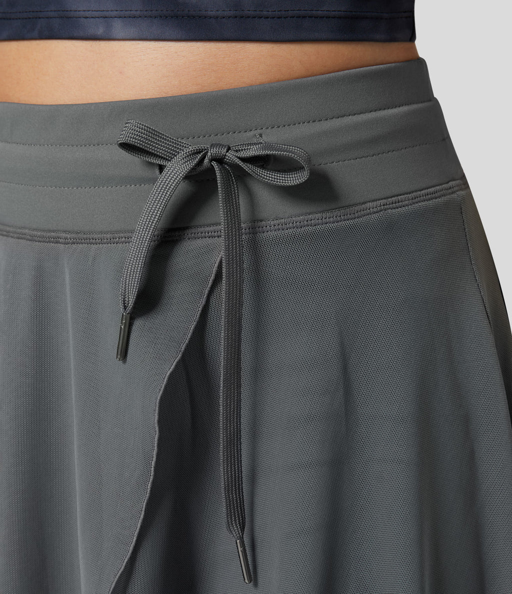 Livan - Jupe 2-en-1 taille haute