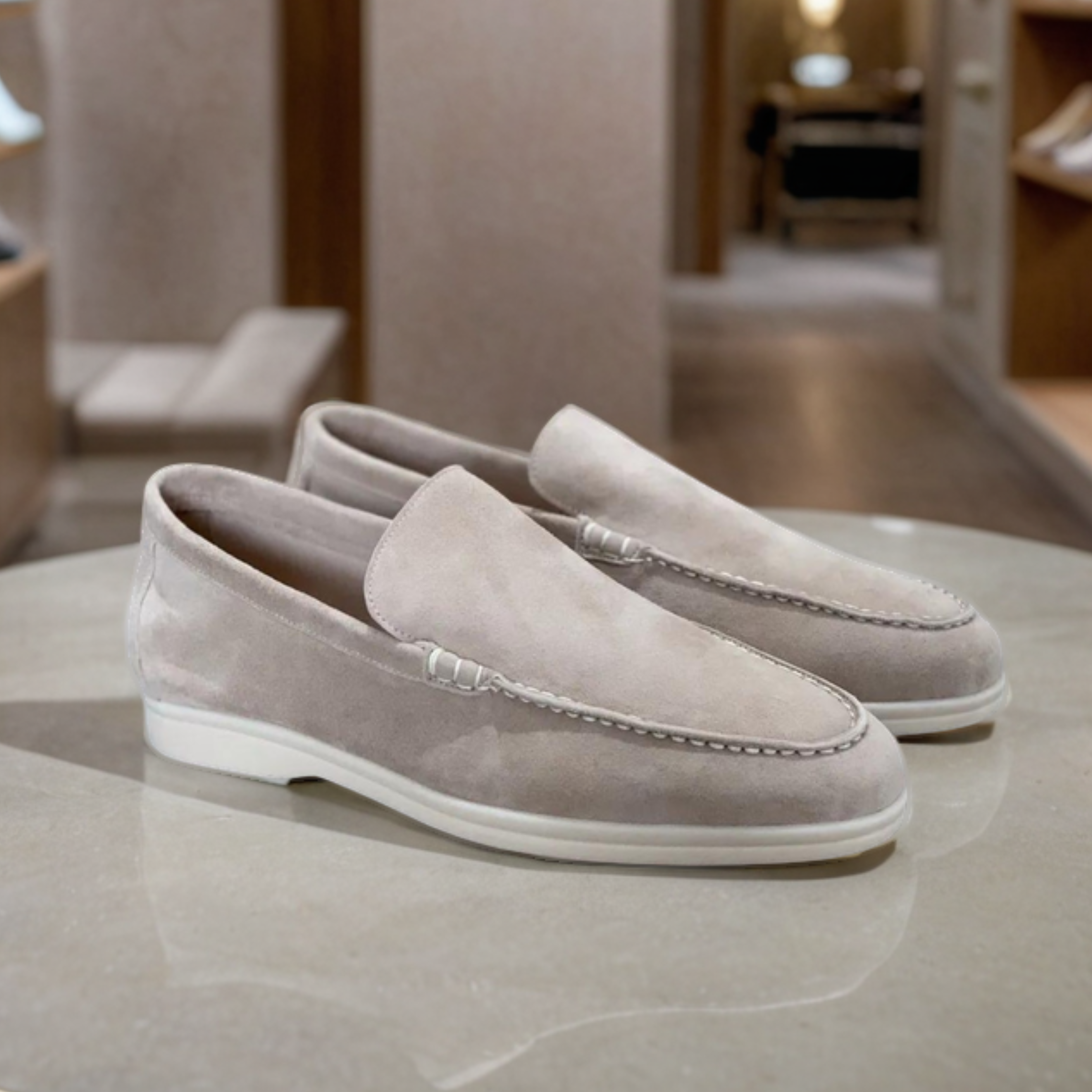 Léon™ – Loafers en suède pour hommes