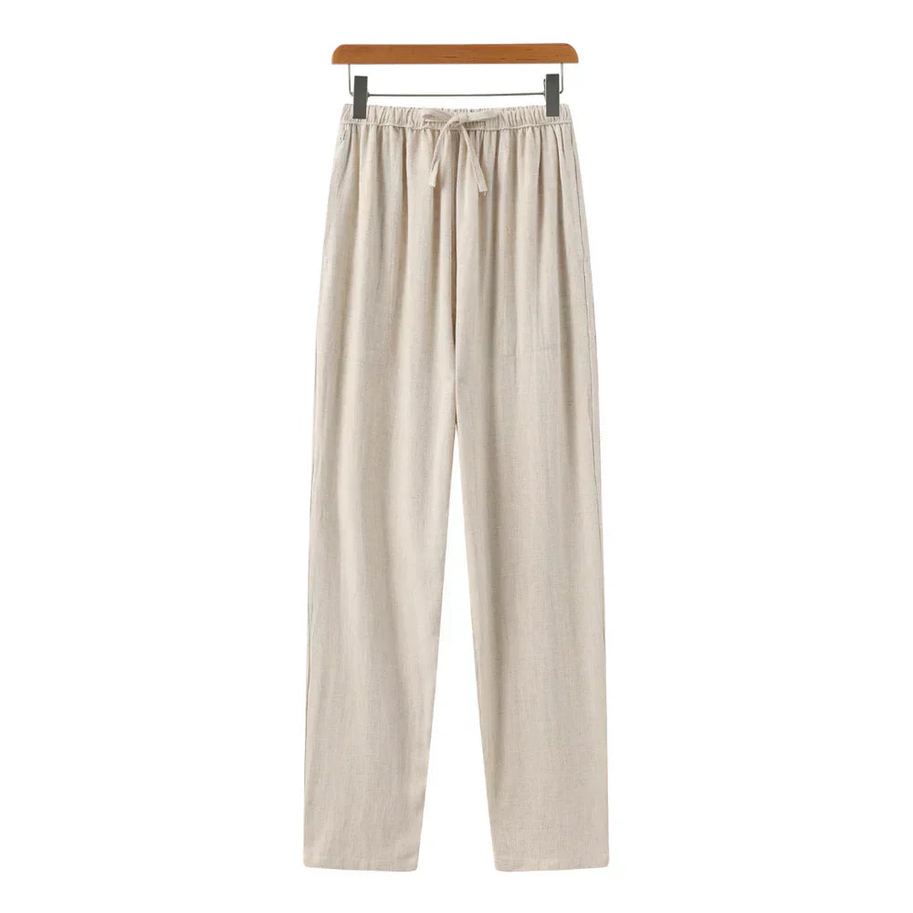 Laurent™ | Pantalon slim en lin