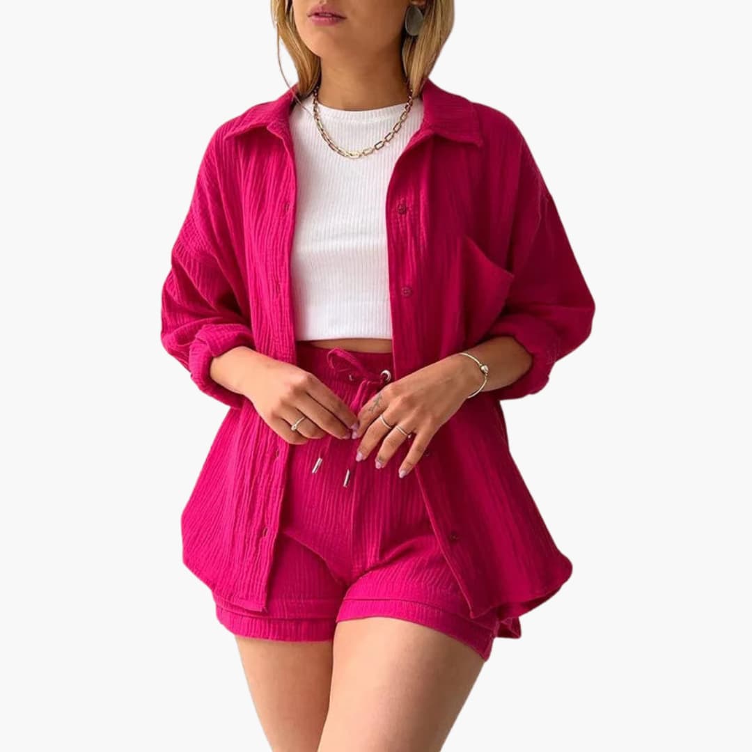 Mia ™ | Ensemble d'été confortable en 2 pièces