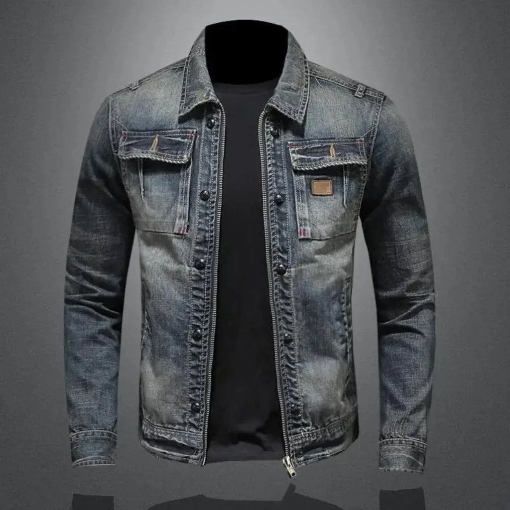 Louis - Rugged Veste en jean isolée