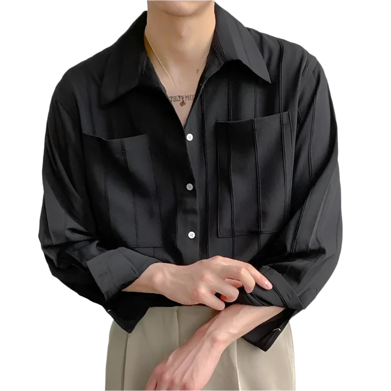 Laurent™ | Chemise côtelée ST Tropez