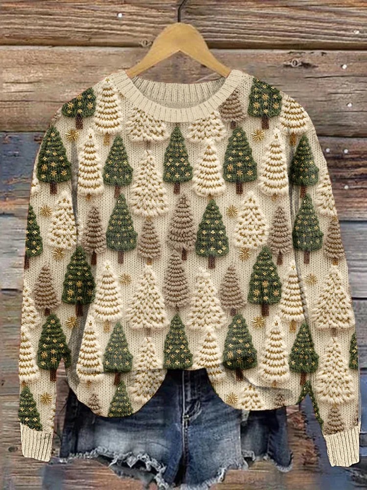 Sophie - Pull Festif en Tricot