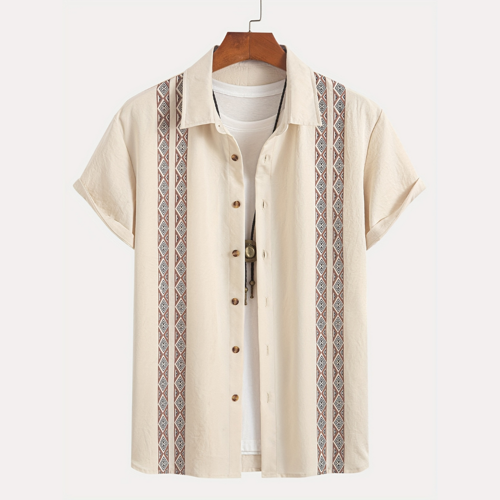 Laurent™ | Chemise Bohème Chic