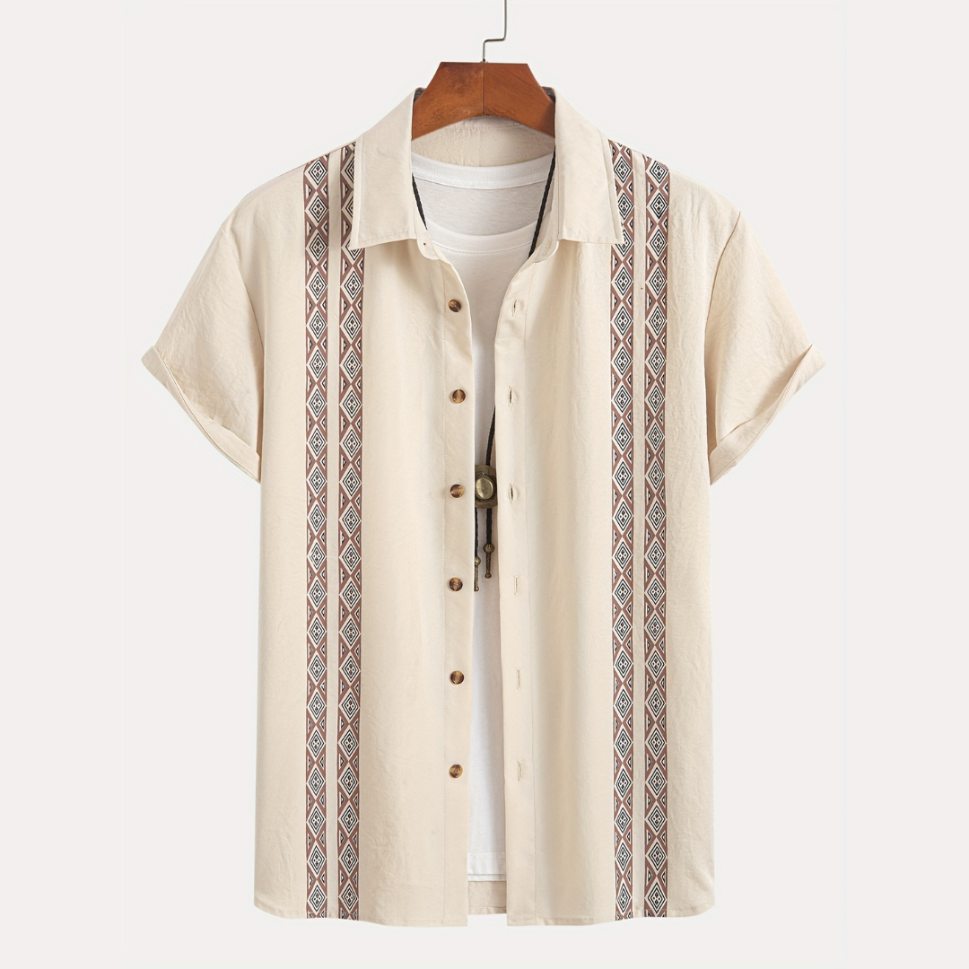 Laurent™ | Chemise Bohème Chic