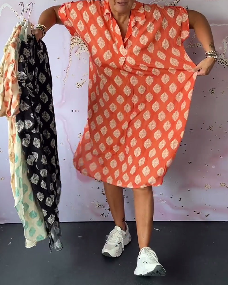 Dini™ | Robe élégante avec décolleté en V