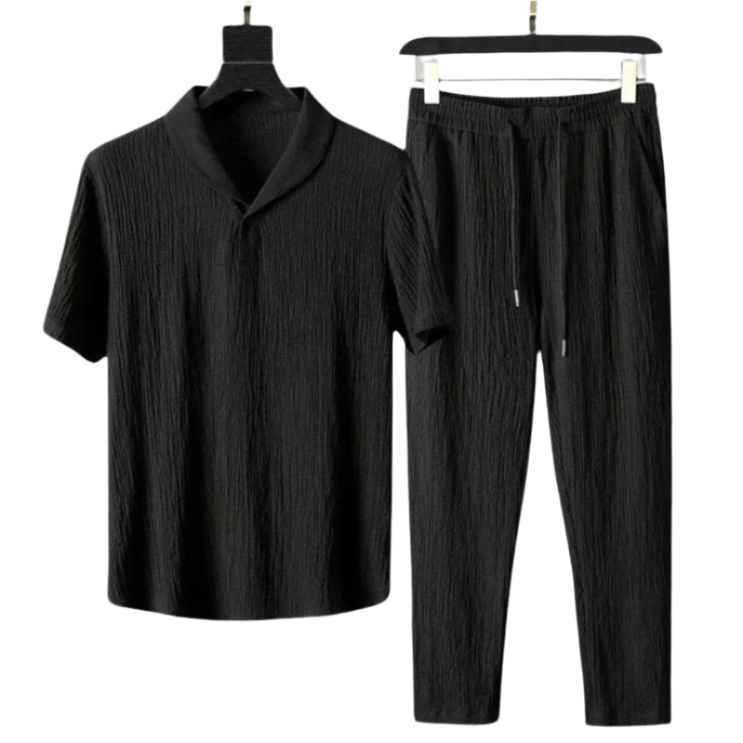 Laurent™ | Polo et pantalon en coton