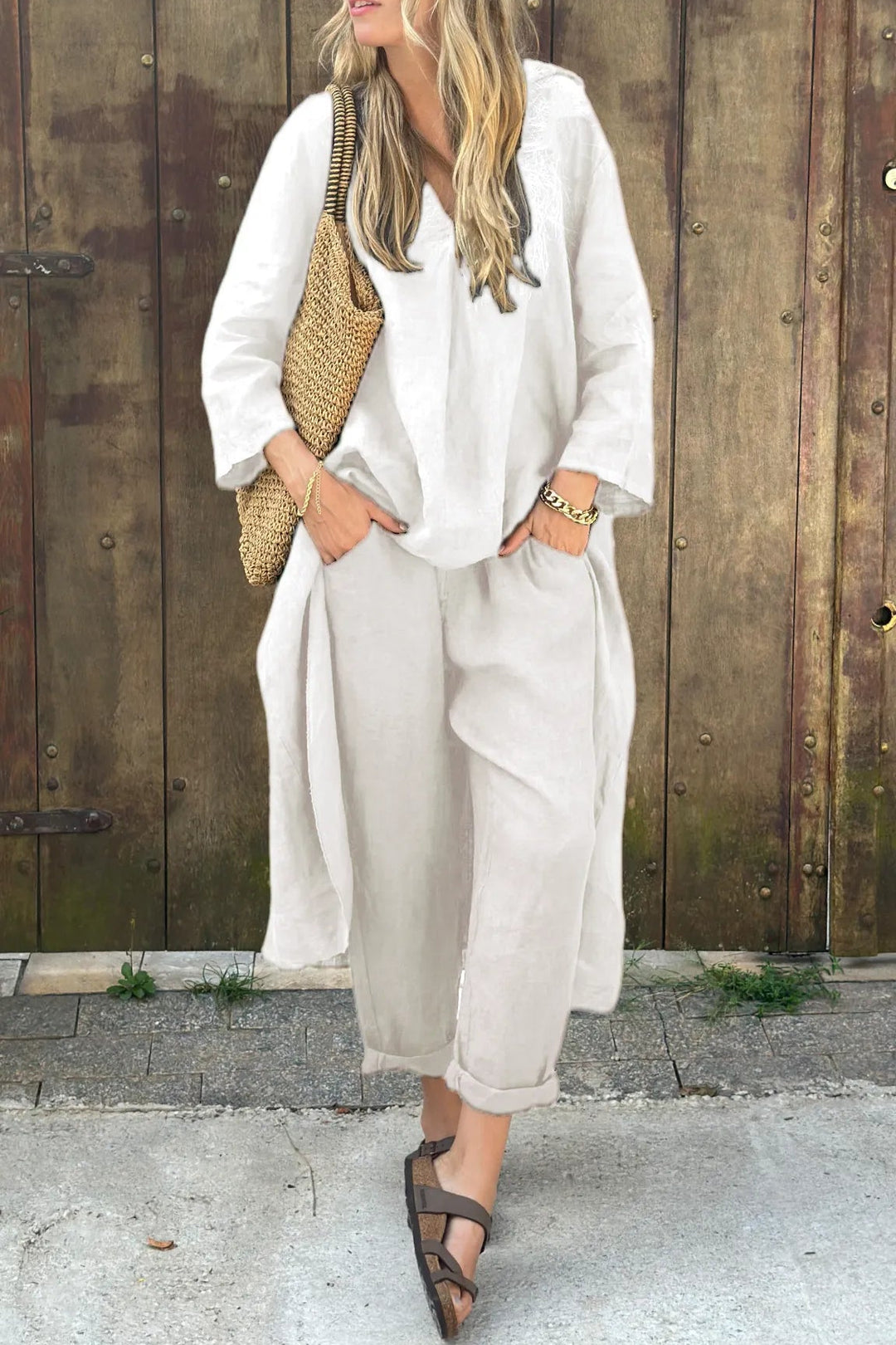 ELENA™ | Ensemble Chic en Deux Pièces avec Élégance Sans Effort et Style Polyvalent