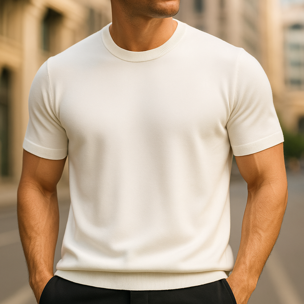 Pankov - T-shirt élégant à manches courtes