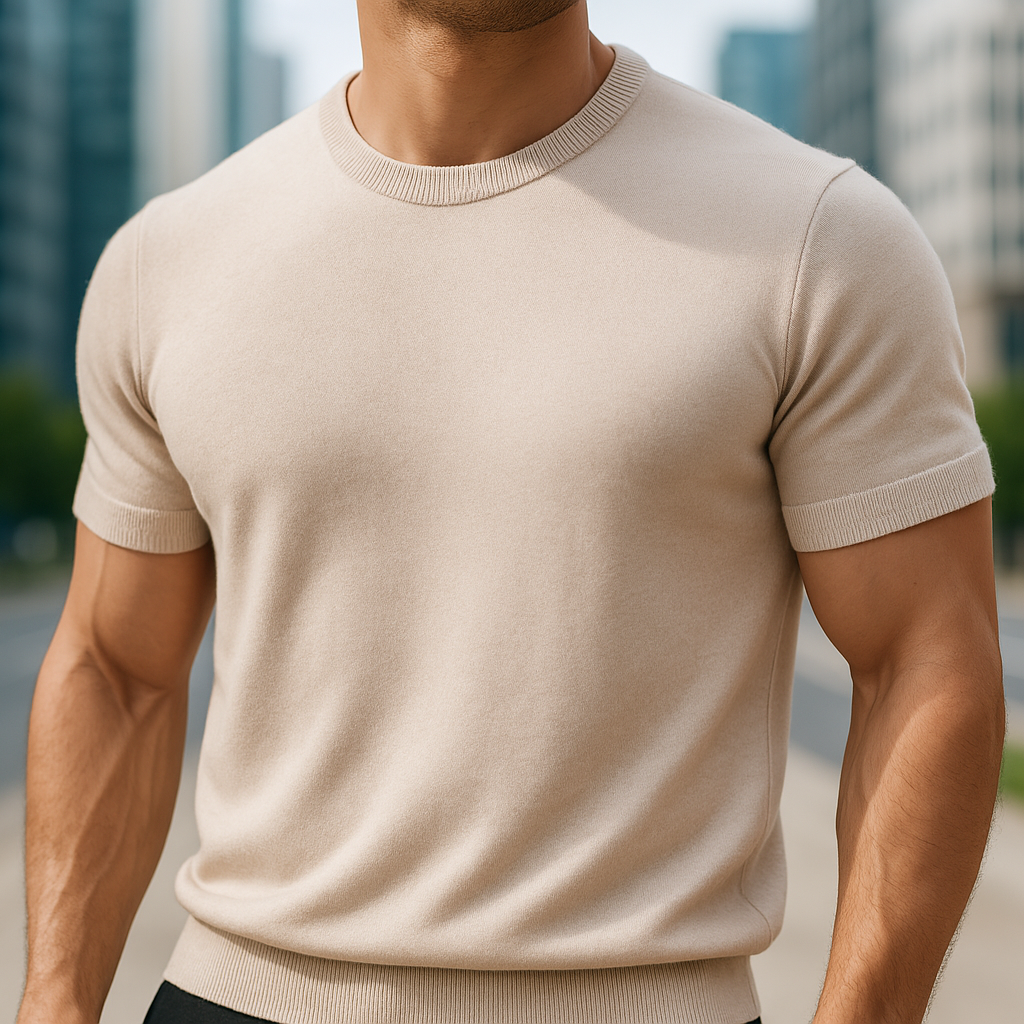 Pankov - T-shirt élégant à manches courtes