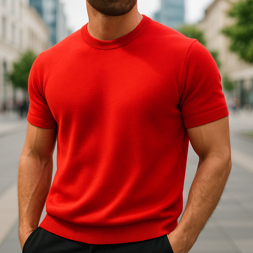 Pankov - T-shirt élégant à manches courtes