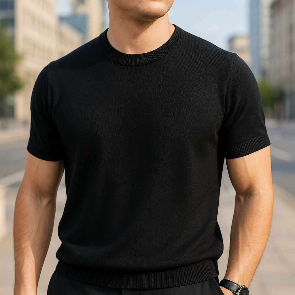 Pankov - T-shirt élégant à manches courtes