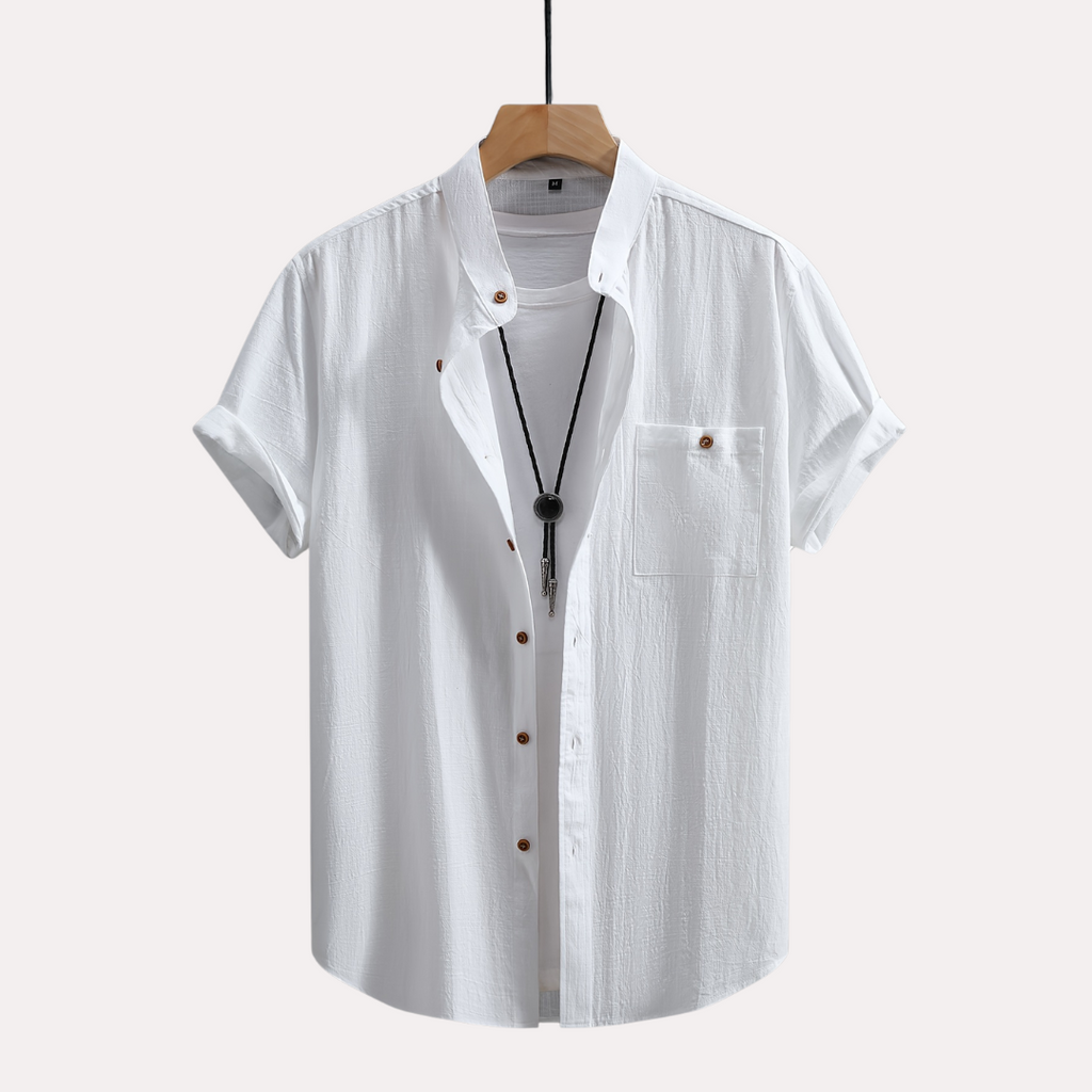 Laurent™ | Chemise Col Ouvert Moderne