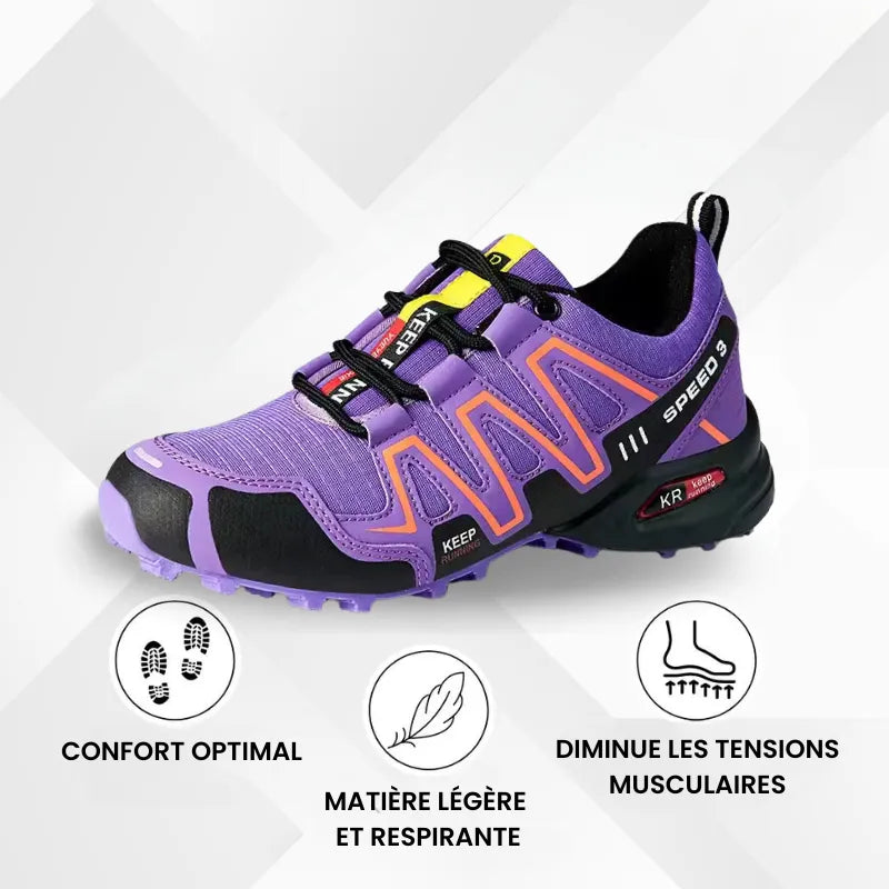 Sabine - Chaussures de marche confort orthopédique