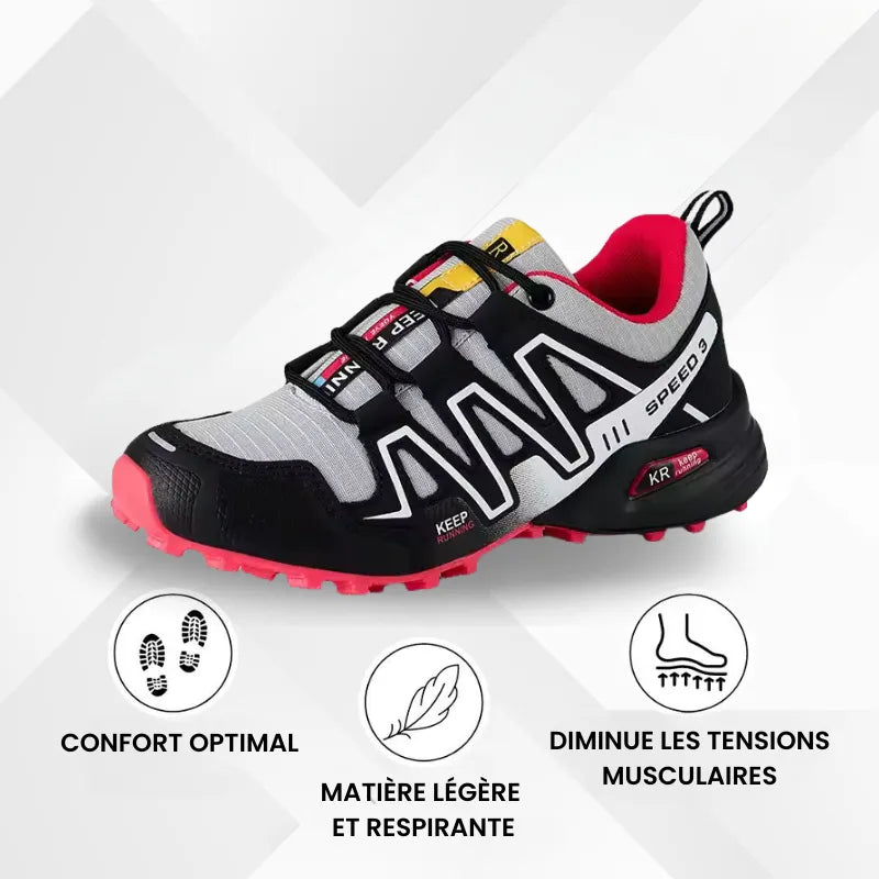 Sabine - Chaussures de marche confort orthopédique