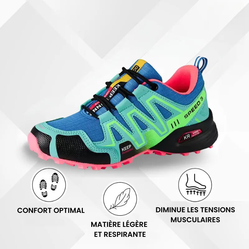 Sabine - Chaussures de marche confort orthopédique