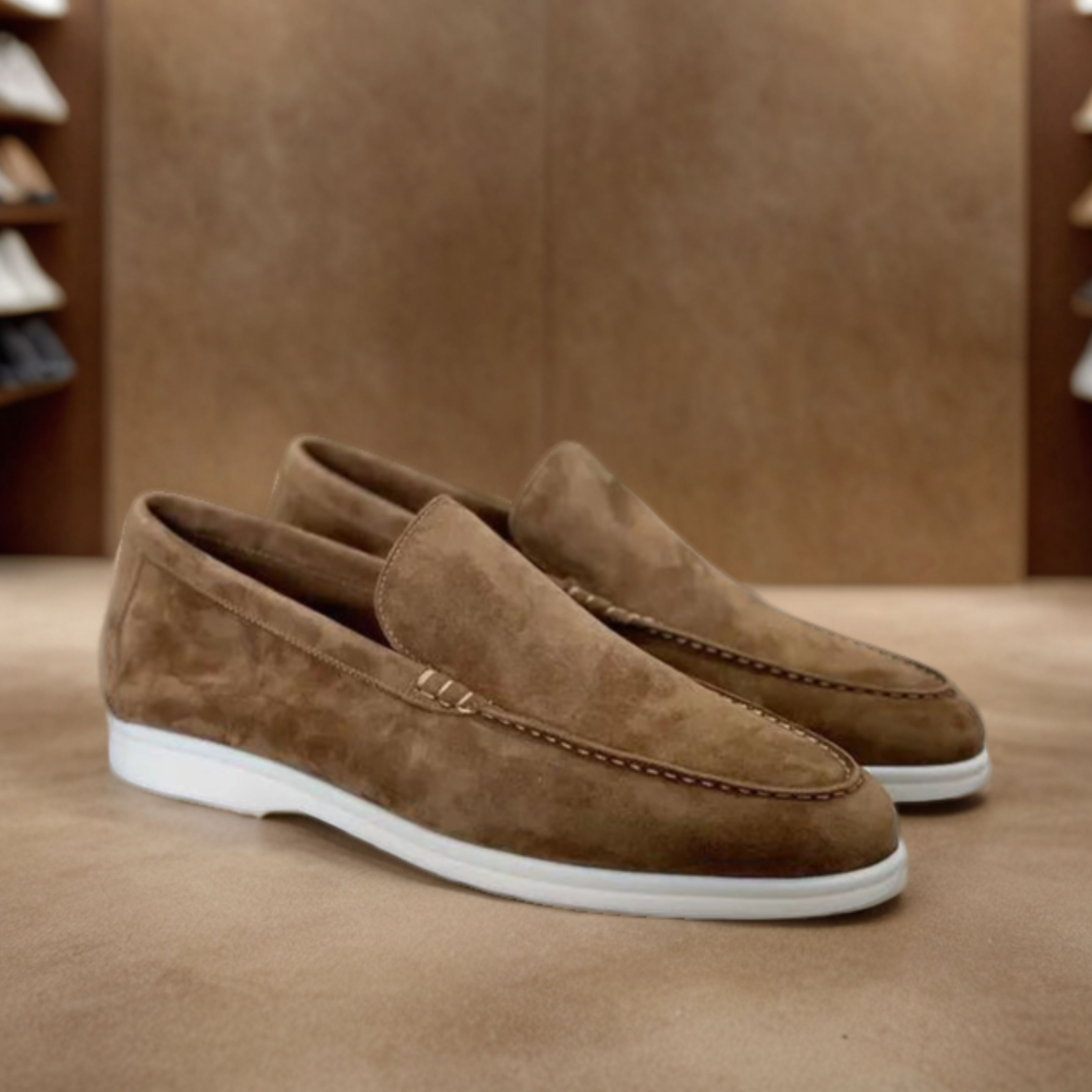 Léon™ – Loafers en suède pour hommes