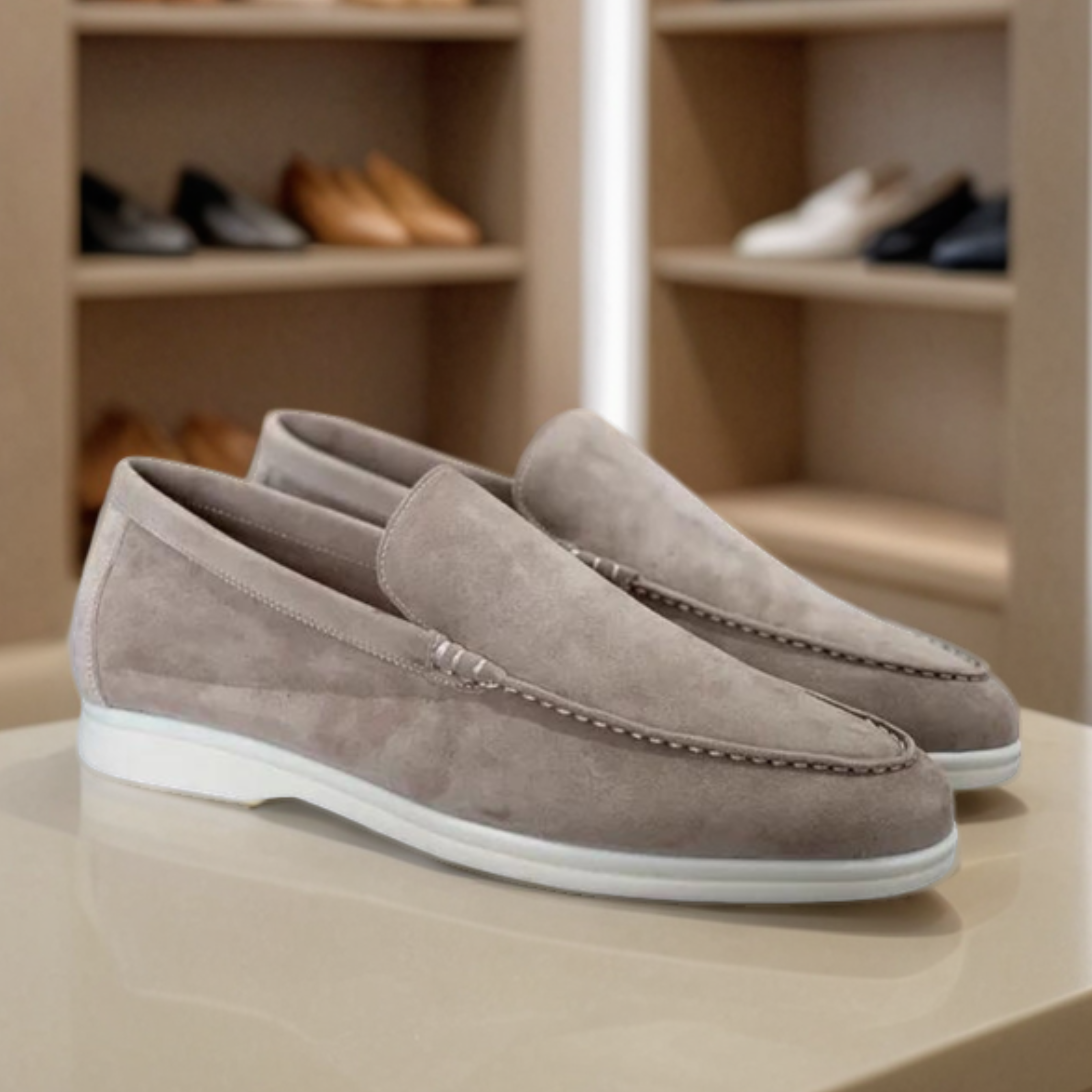 Léon™ – Loafers en suède pour hommes