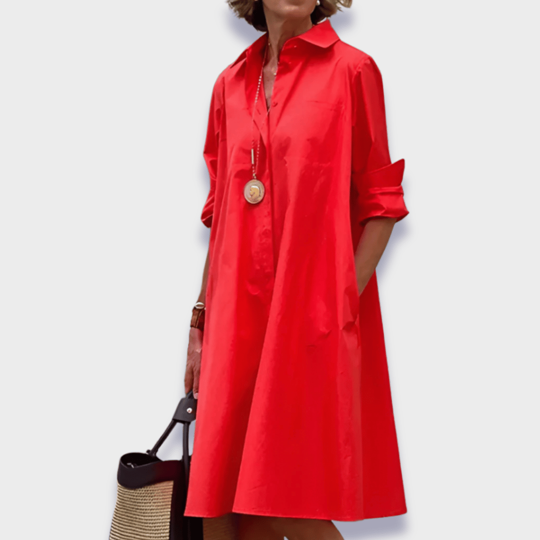 Sabrina | Polo dress in cotone premium perfetto per la primavera