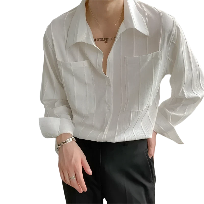 Laurent™ | Chemise côtelée ST Tropez