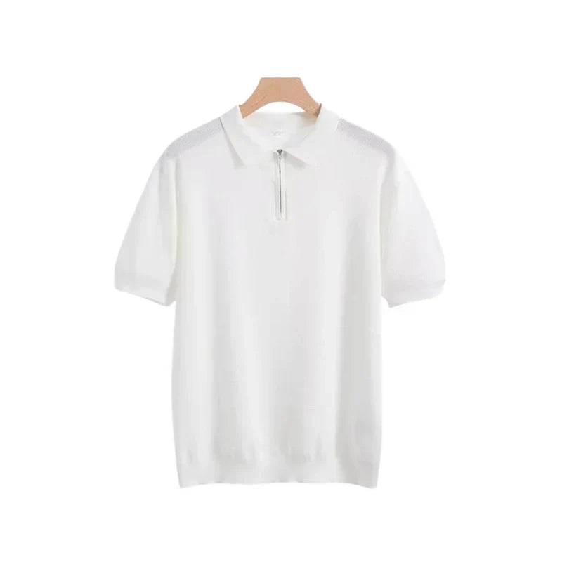 Laurent™ | Polo zippé Marbella