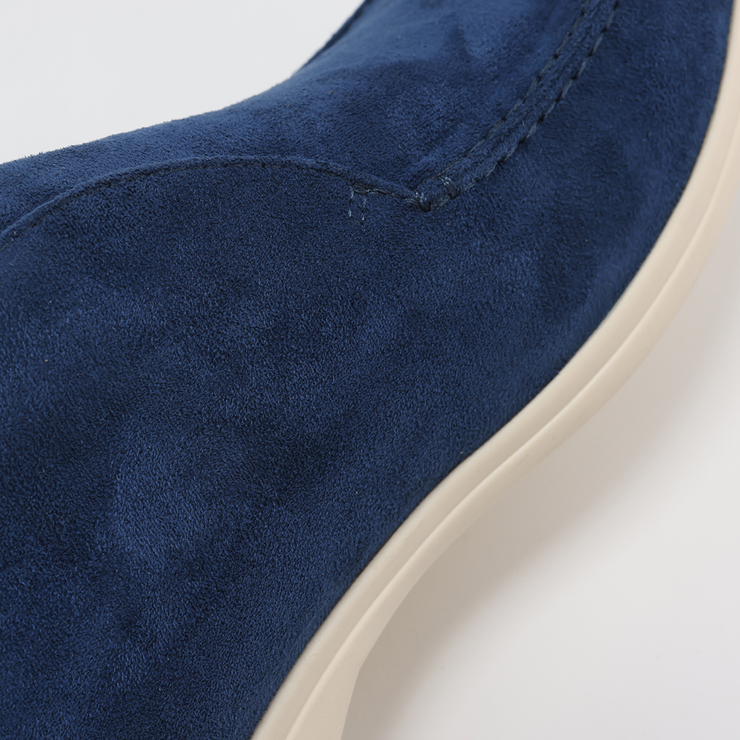 Laurent™ | Mocassins hauts en daim