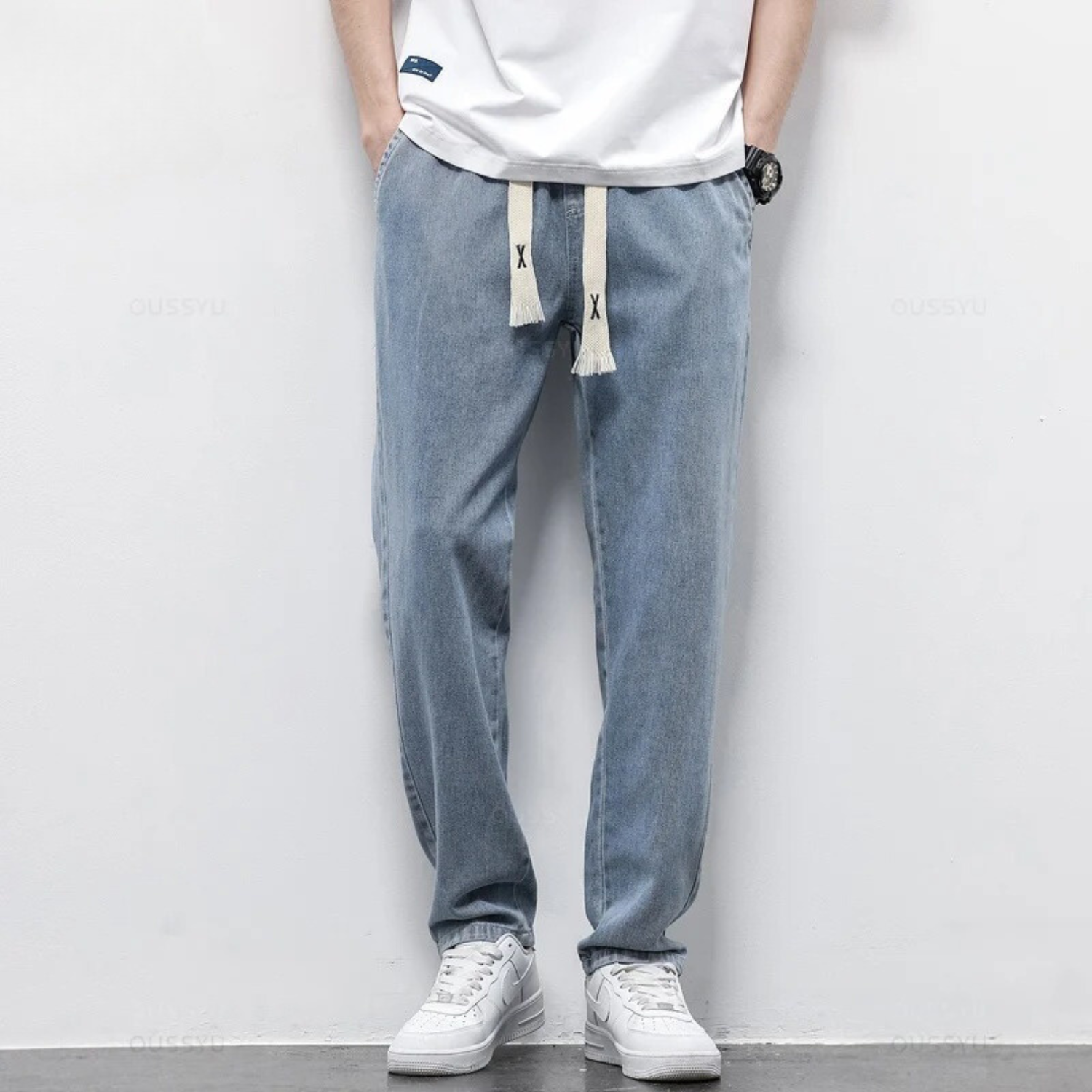 London Edit™ | Denim Joggers