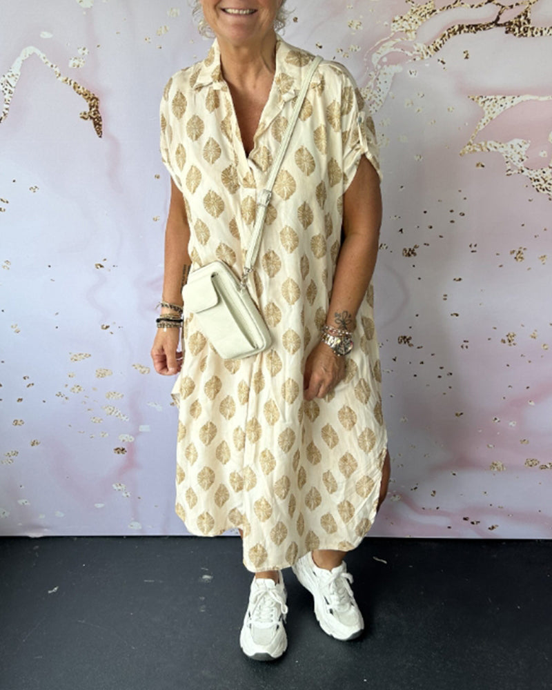 Dini™ | Robe élégante avec décolleté en V