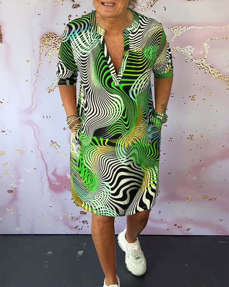 Ria™ | Robe V-coloreé