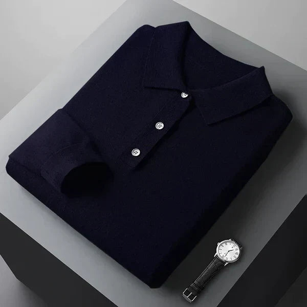 Laurent™ | Polo 100% Cachemire