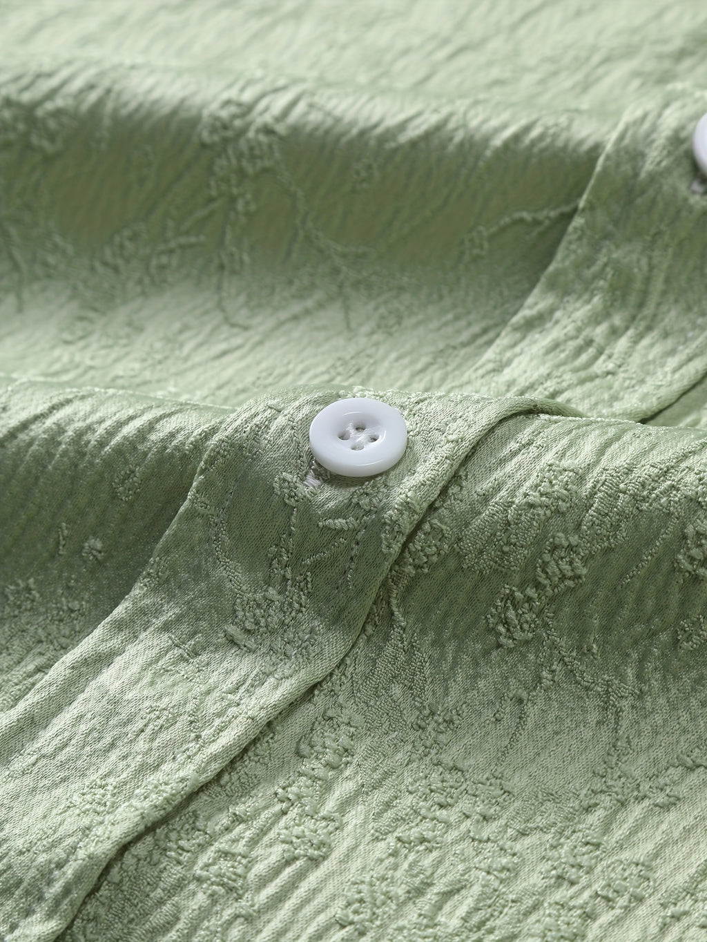Laurent™ | Chemise Vert Pastel Légère