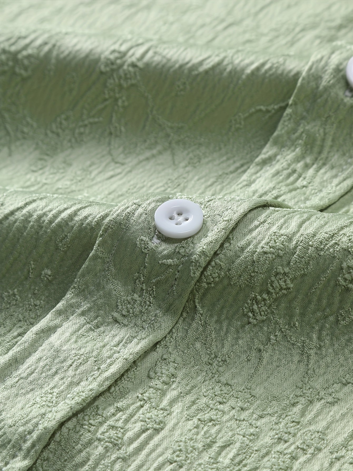 Laurent™ | Chemise Vert Pastel Légère