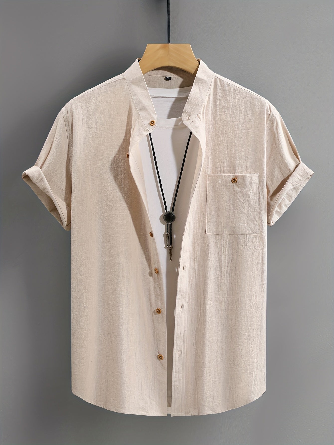 Laurent™ | Chemise Col Ouvert Moderne