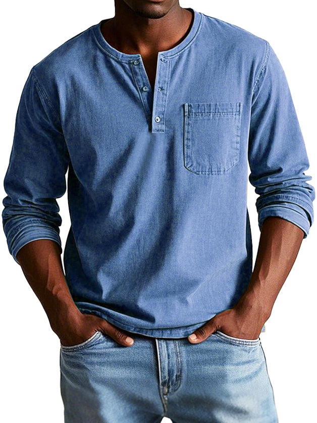 Thomas™ | Chemise Vintage à Manches Longues
