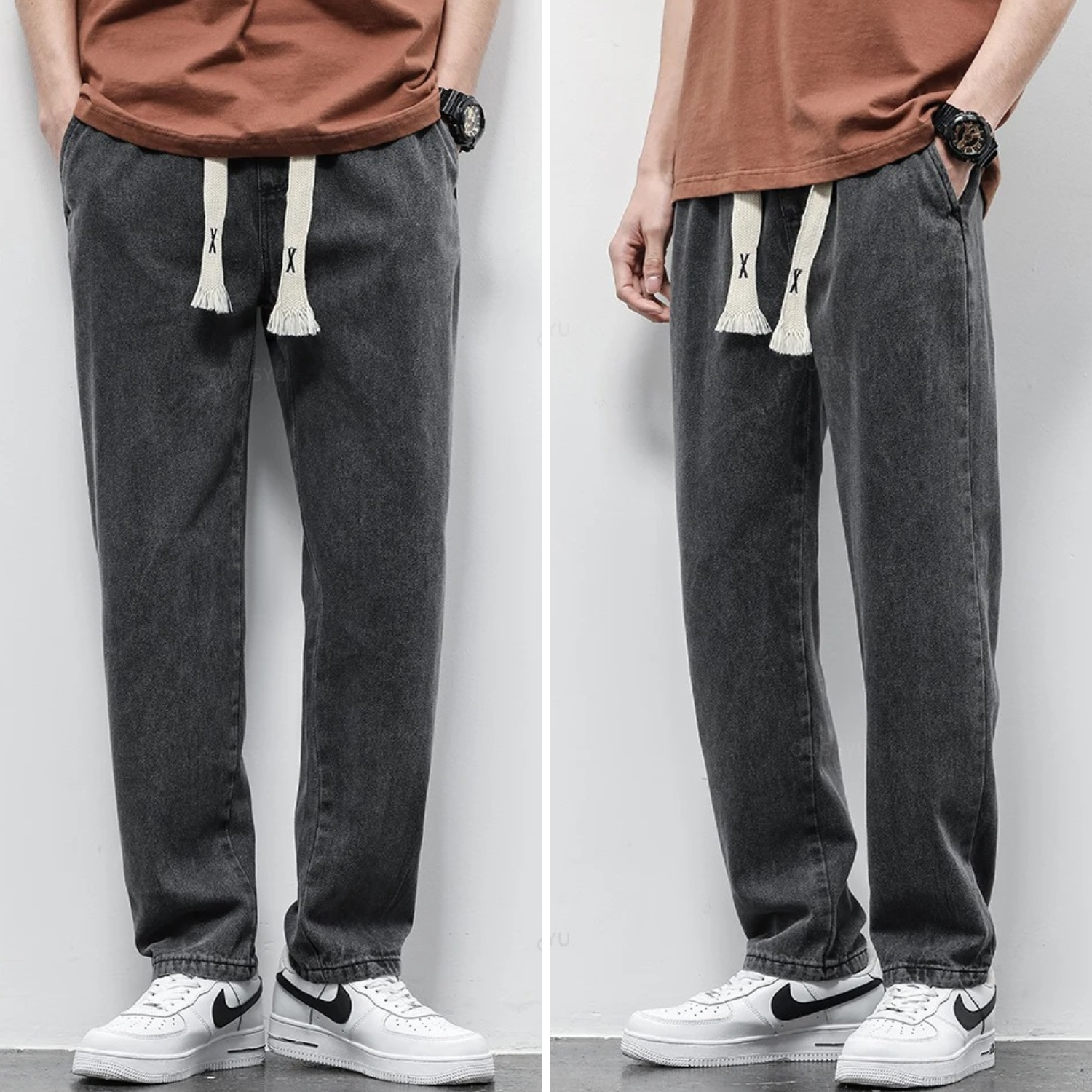 London Edit™ | Denim Joggers
