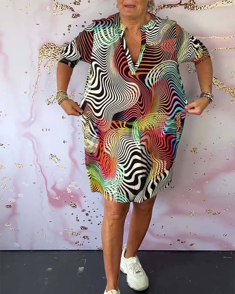Ria™ | Robe V-coloreé