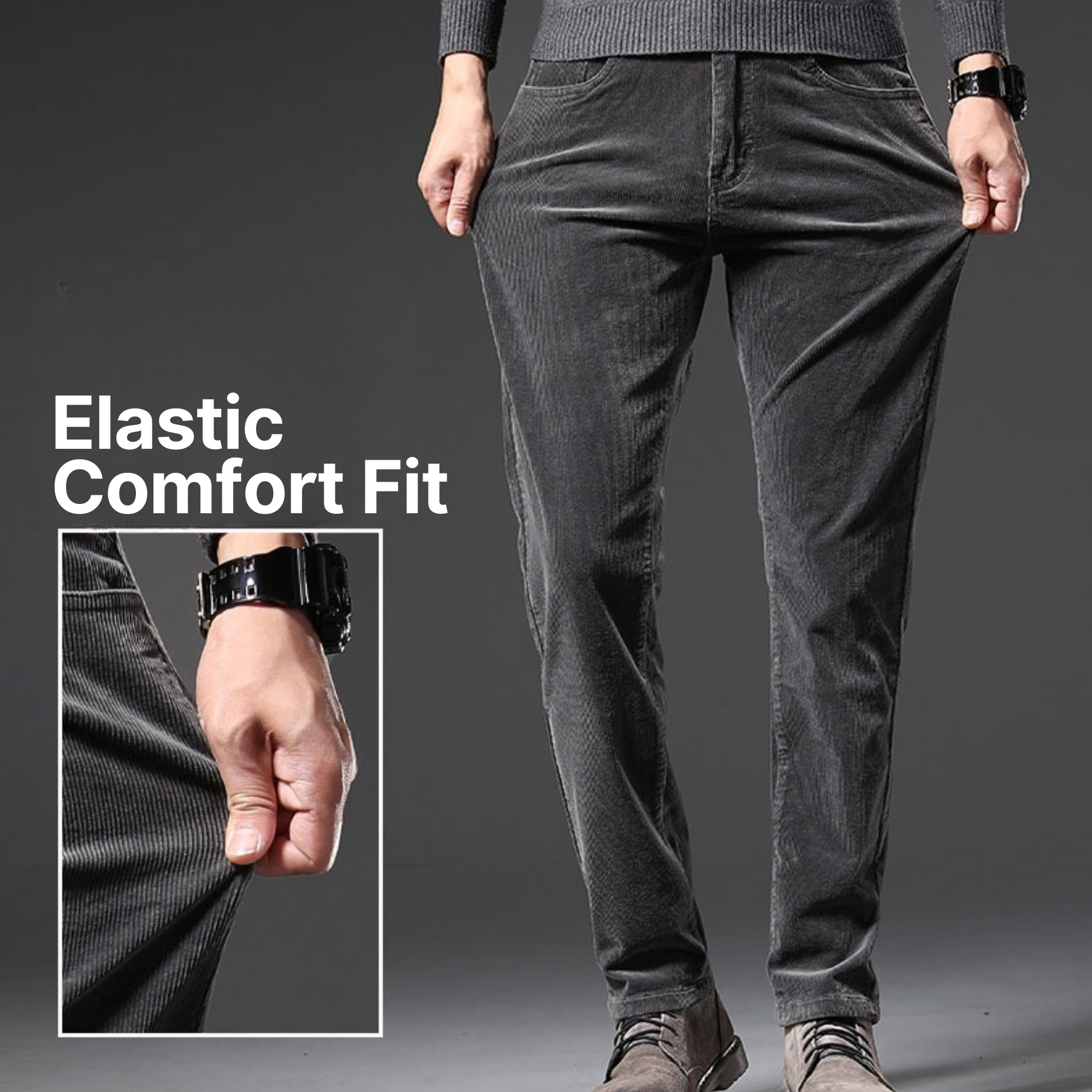 London Edit™ | Corduroy Chino