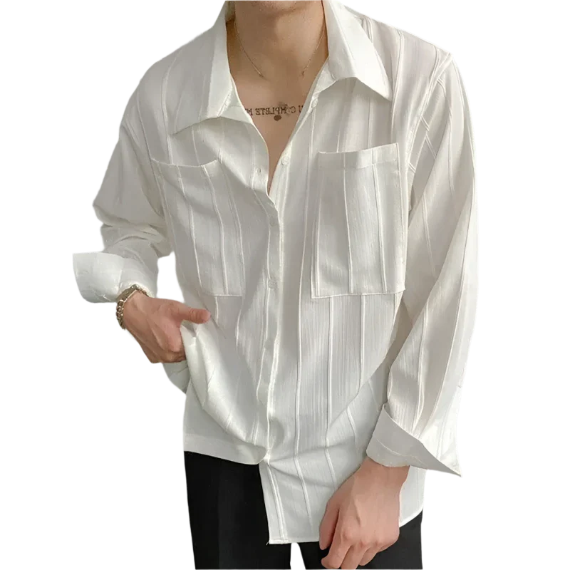 Laurent™ | Chemise côtelée ST Tropez