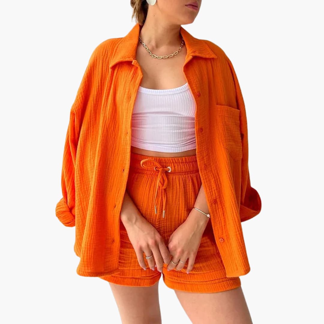 Mia ™ | Ensemble d'été confortable en 2 pièces