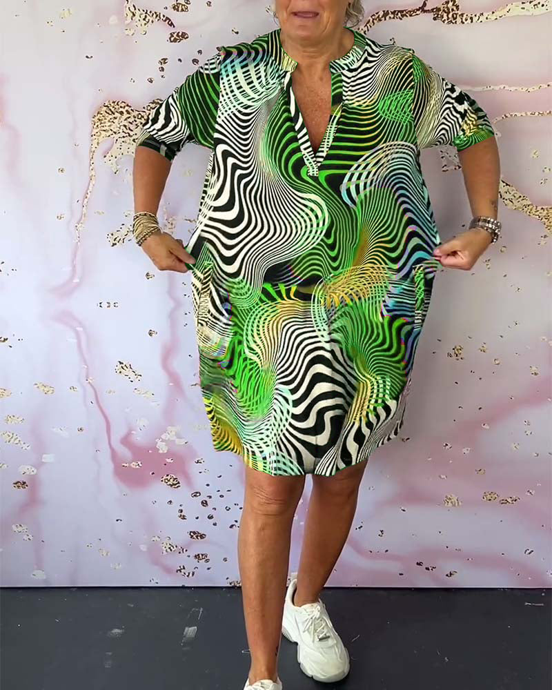 Ria™ | Robe V-coloreé