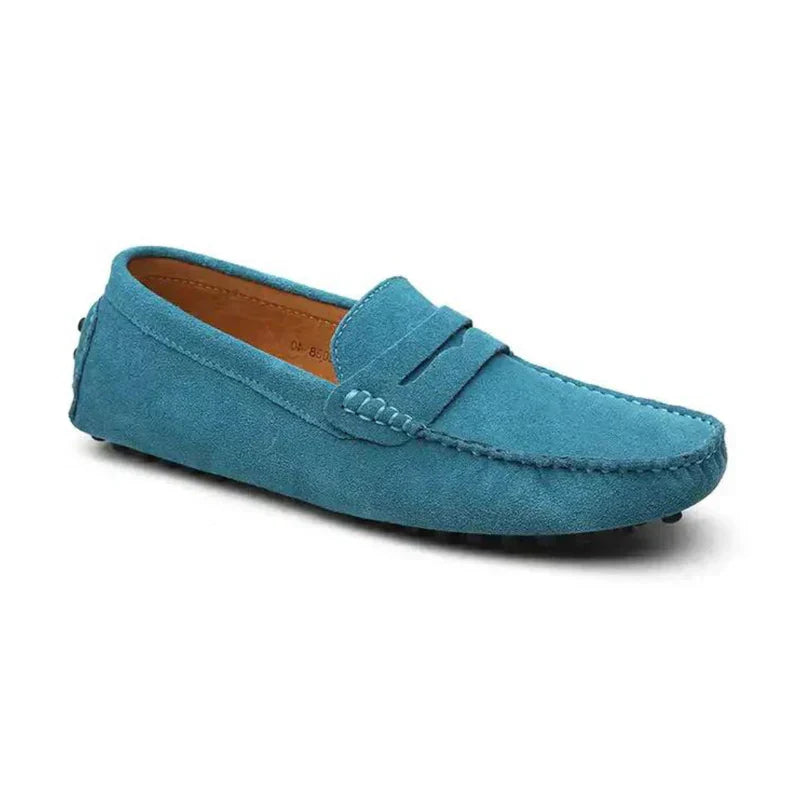 Laurent™ | Mocassins Driver en daim
