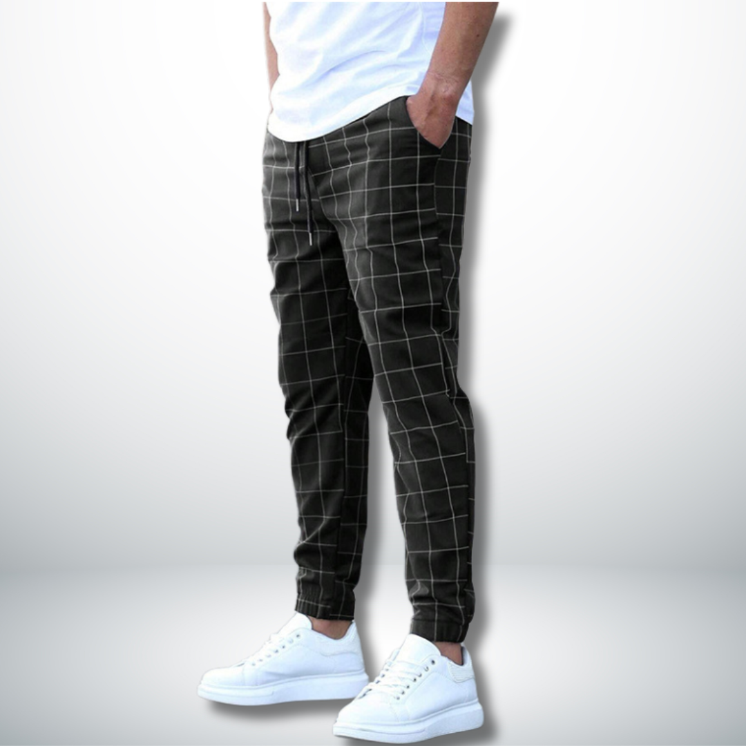 Laurent™ | Pantalon confortable avec design à carreaux