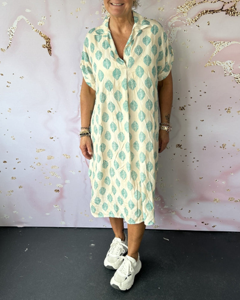 Dini™ | Robe élégante avec décolleté en V