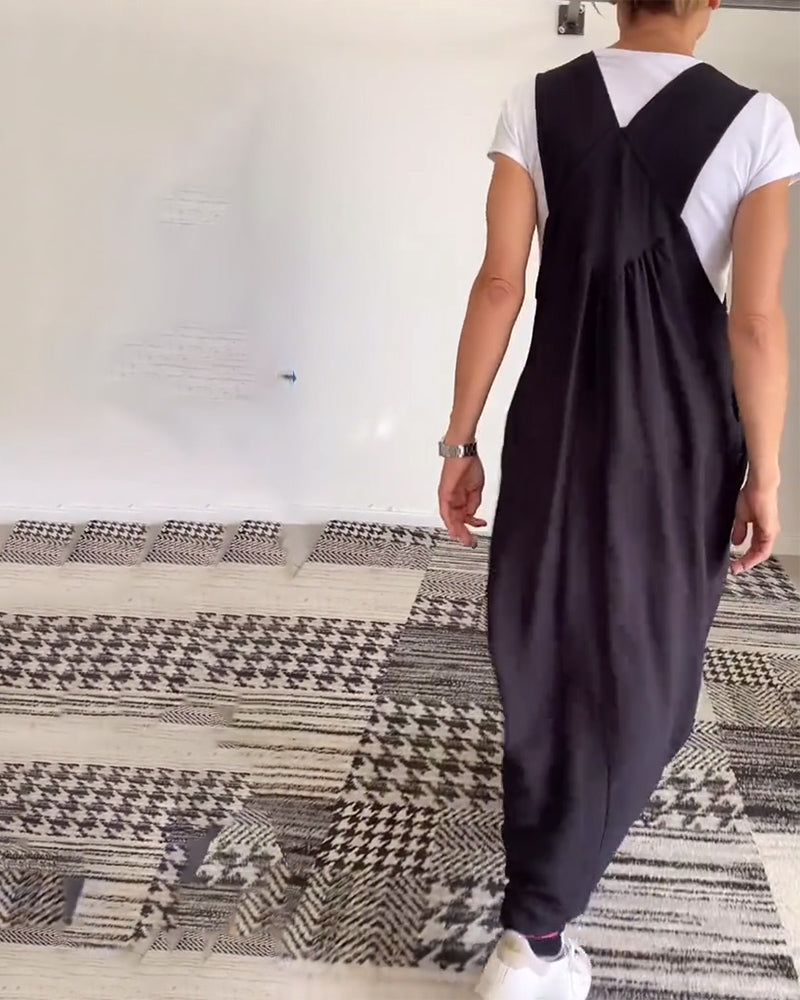 Sophie - Robe décontractée unie et fluide