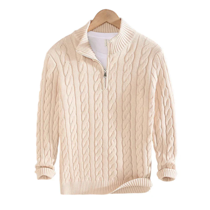 Laurent™ | Pull Verbier demi-zippé