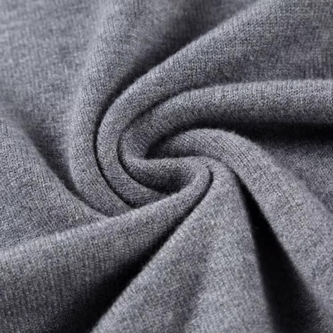 Laurent™ | Pull en Cachemire au Col Montant Raffiné