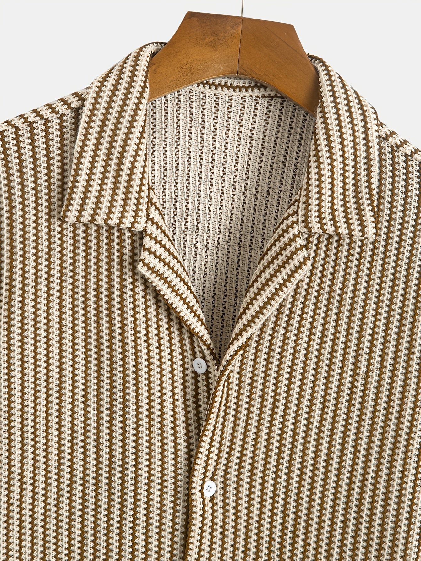 Laurent™ | Chemise Rayée Vintage Texturée