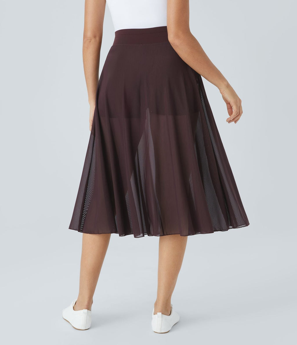 Livan - Jupe 2-en-1 taille haute