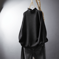 Laurent™ | Pull en Maille Texturée au Col Montant