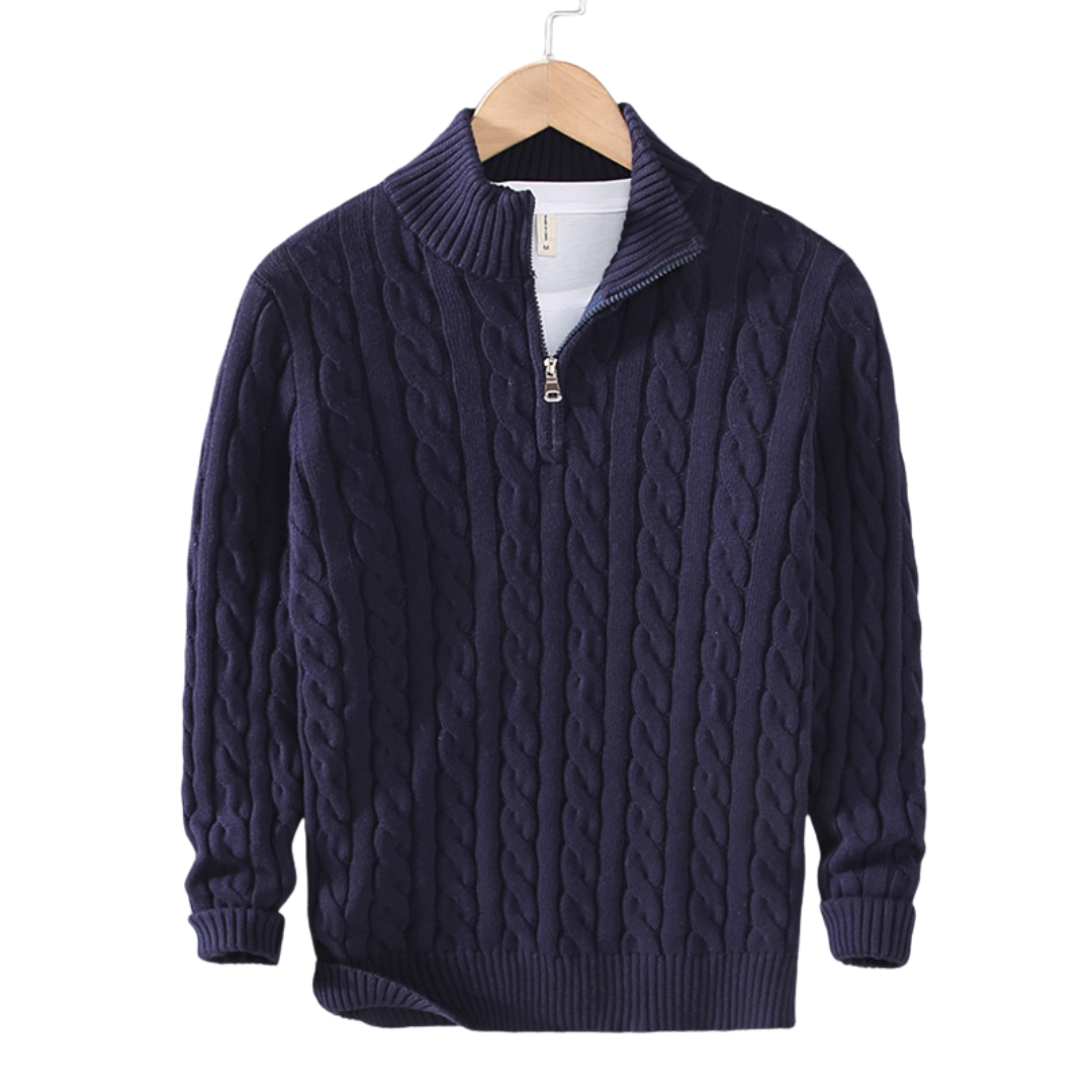 London Edit™ | Half zip sweater